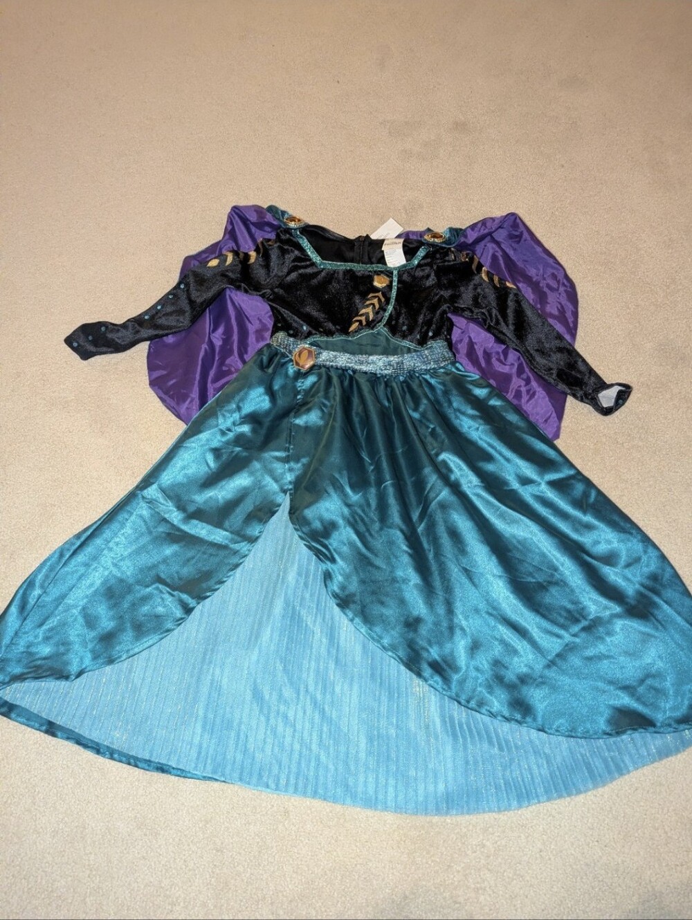 Nwt Disney Frozen Anna Fancy-Dress Costumes for Girls with Elegant Design S 4-6